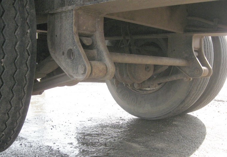 image for item 6797 1999 Neville Built 12' dump bed pup trailer