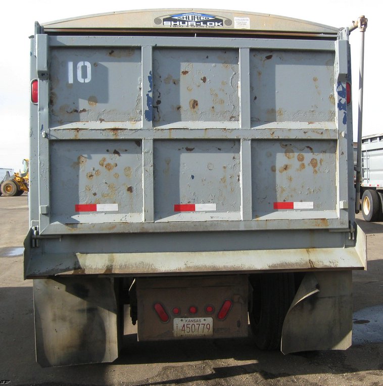 image for item 6798 2001 Trout Creek 15' dump bed pup trailer