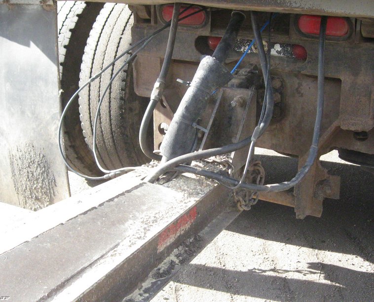 image for item 6798 2001 Trout Creek 15' dump bed pup trailer