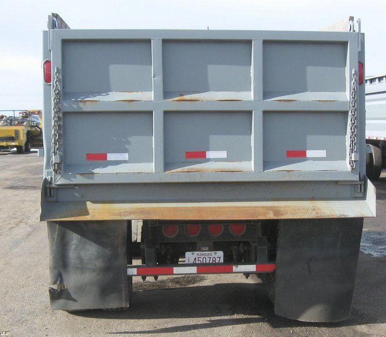 image for item 6799 1999 Neville Built 12' dump bed pup trailer