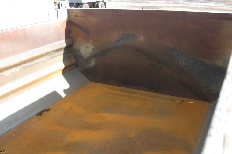 image for item 6799 1999 Neville Built 12' dump bed pup trailer