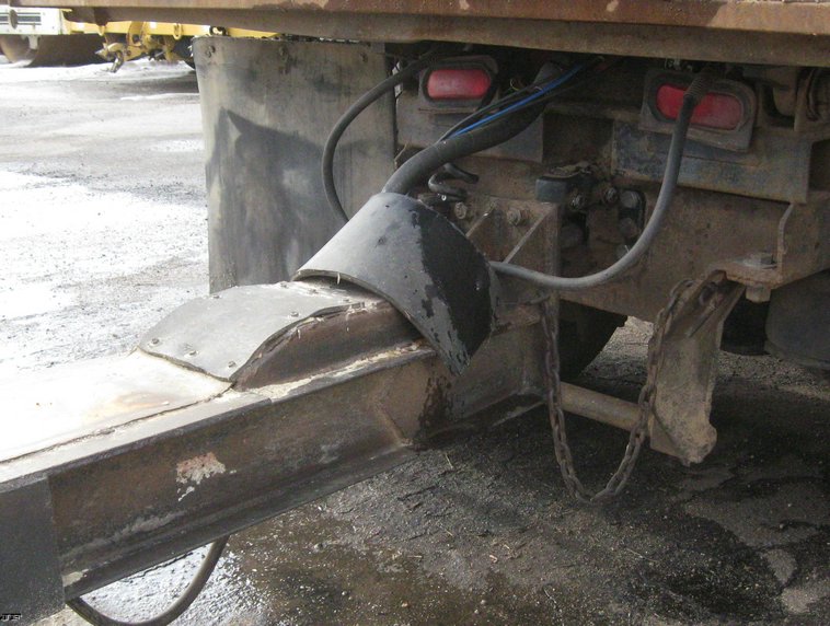 image for item 6801 2001 Trout Creek 15' dump bed pup trailer