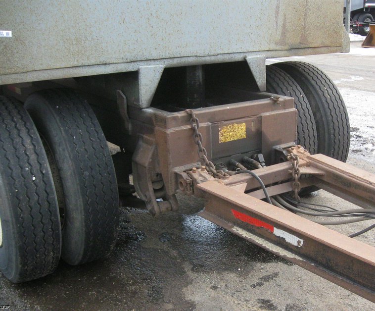 image for item 6801 2001 Trout Creek 15' dump bed pup trailer