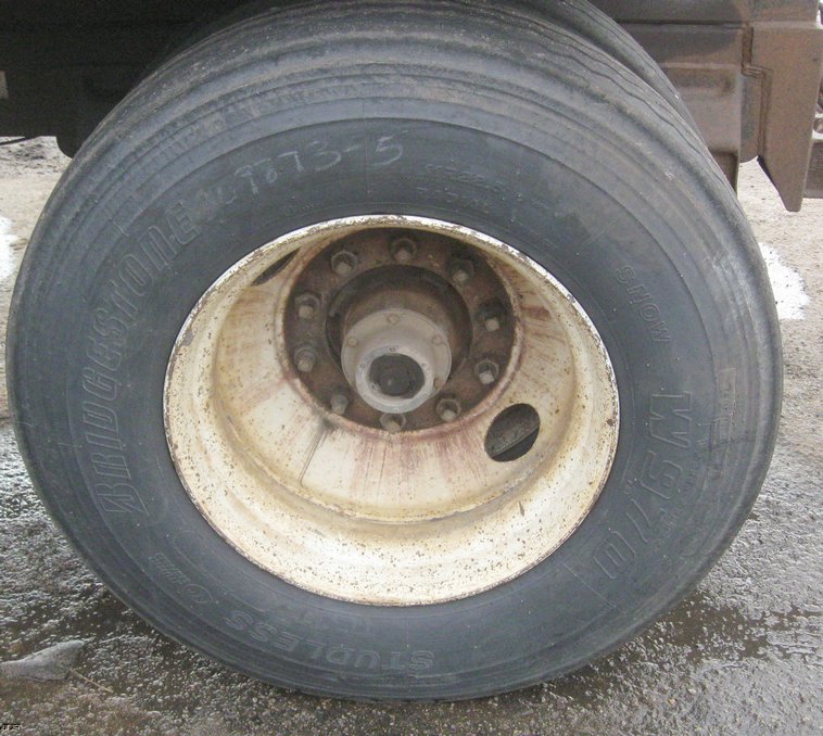 image for item 6801 2001 Trout Creek 15' dump bed pup trailer