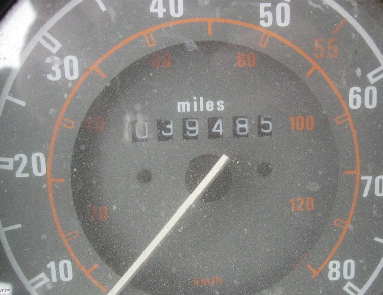 image for item 6803 1988 Kenworth flat bed truck