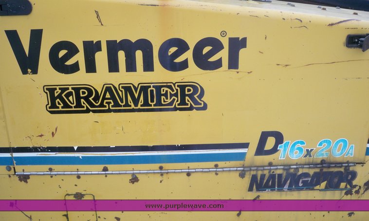 image for item 8078 Vermeer Kramer Navigator boring machine