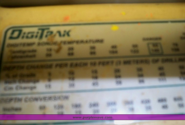 image for item 8078 Vermeer Kramer Navigator boring machine