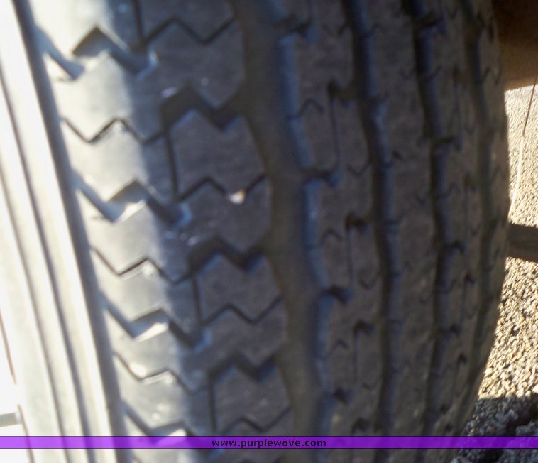 image for item 8080 1998 Iron Ox 14' tandem axle enclosed trailer