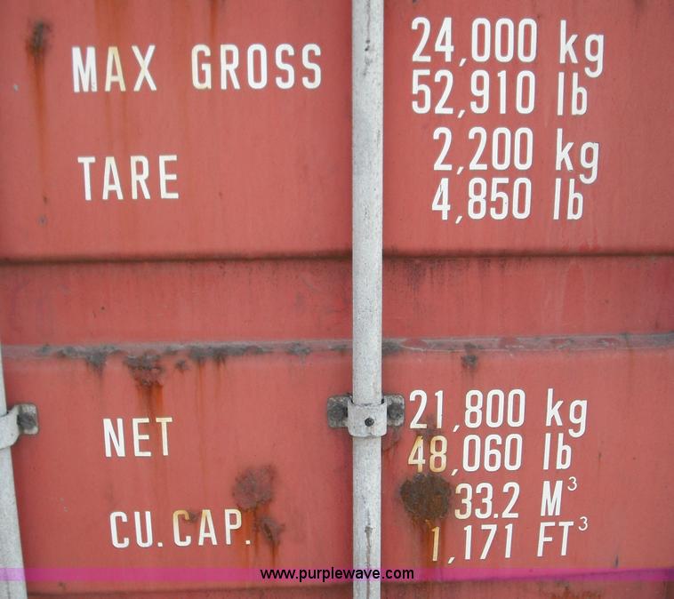 image for item 1800 20' storage container