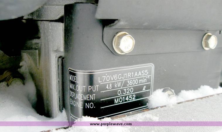 image for item 5203 2006 Ingersoll Rand BXR-300 vibratory plate compactor