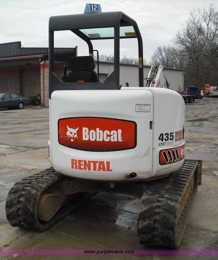 image for item 5204 2005 Bobcat 435H compact excavator