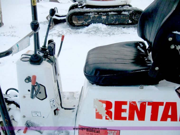 image for item 5206 2005 Bobcat 316 compact excavator