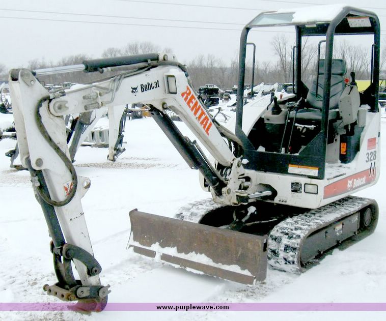 image for item 5207 2005 Bobcat 328 compact excavator