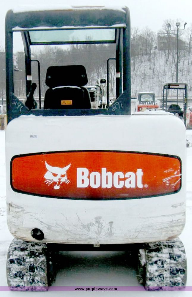 image for item 5207 2005 Bobcat 328 compact excavator