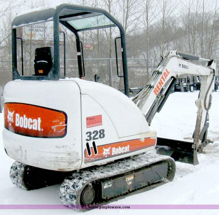 image for item 5207 2005 Bobcat 328 compact excavator