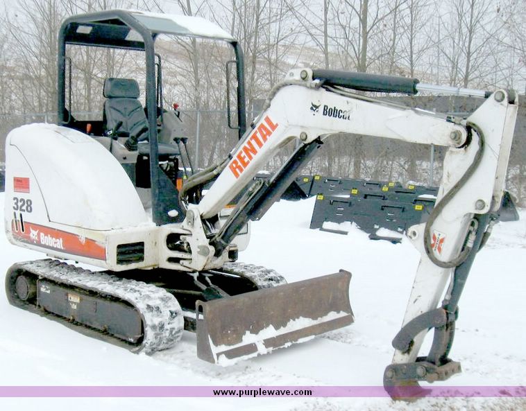 image for item 5207 2005 Bobcat 328 compact excavator