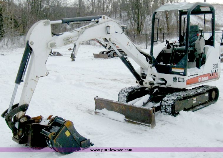 image for item 5210 2006 Bobcat 331G compact excavator