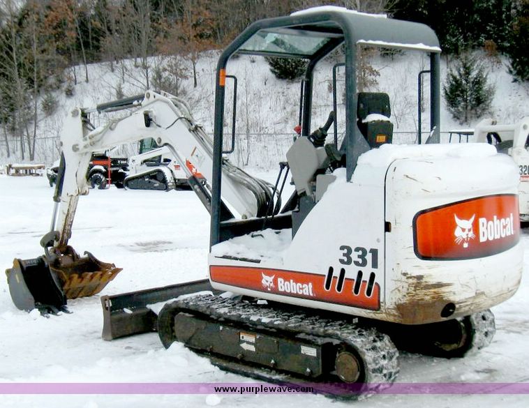 image for item 5210 2006 Bobcat 331G compact excavator