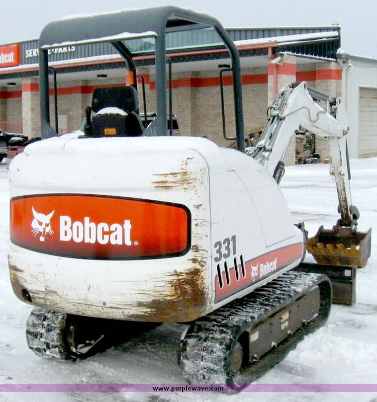 image for item 5210 2006 Bobcat 331G compact excavator
