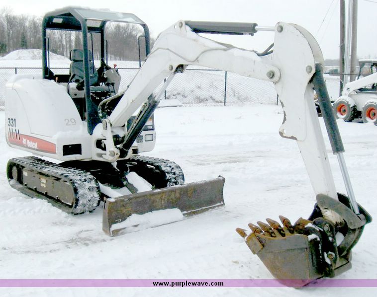 image for item 5210 2006 Bobcat 331G compact excavator