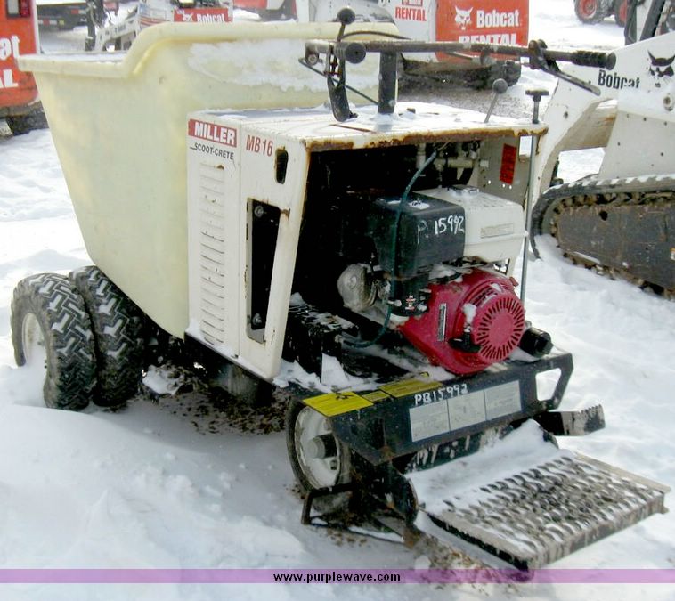 image for item 5212 2006 Miller MB16 Power Buggy