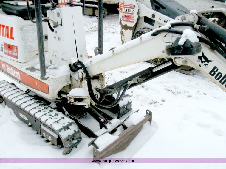 image for item 5213 2003 Bobcat 316 compact excavator