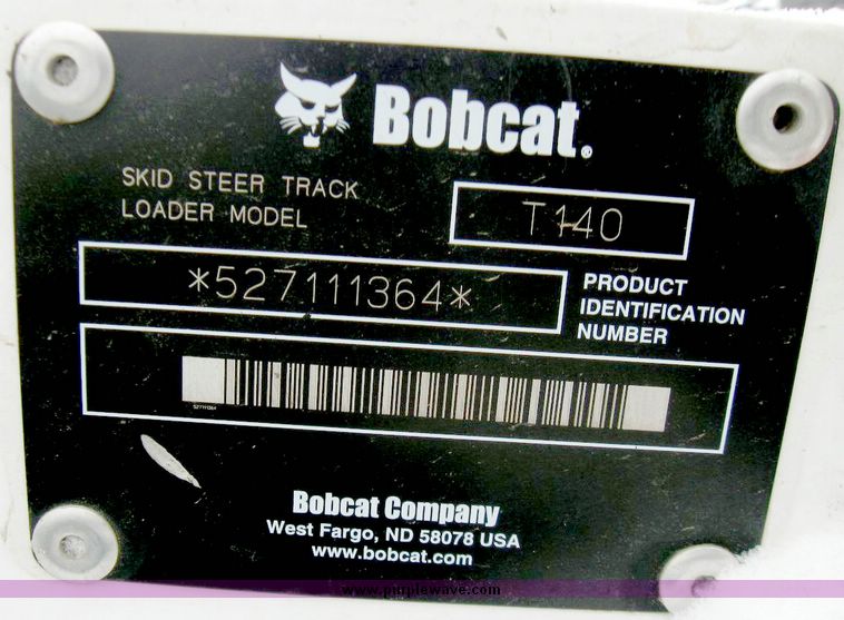 image for item 5219 2005 Bobcat T140 compact track loader