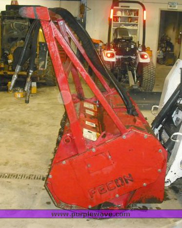 image for item 5220 2006 Fecon Bullhog brush cutter skid steer attachment