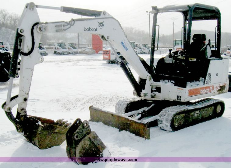 image for item 5224 1998 Bobcat 331 compact excavator