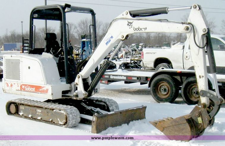 image for item 5224 1998 Bobcat 331 compact excavator