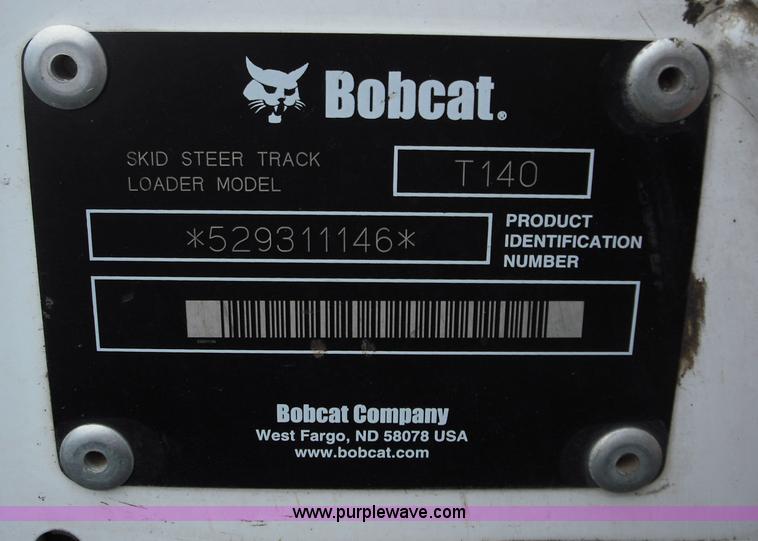 image for item 5232 2006 Bobcat T140 compact track loader