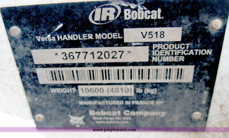 image for item 5233 2006 Bobcat V518 Versa Handler