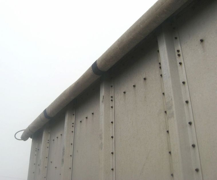 image for item 3779 1980 Guthrie 42' grain trailer