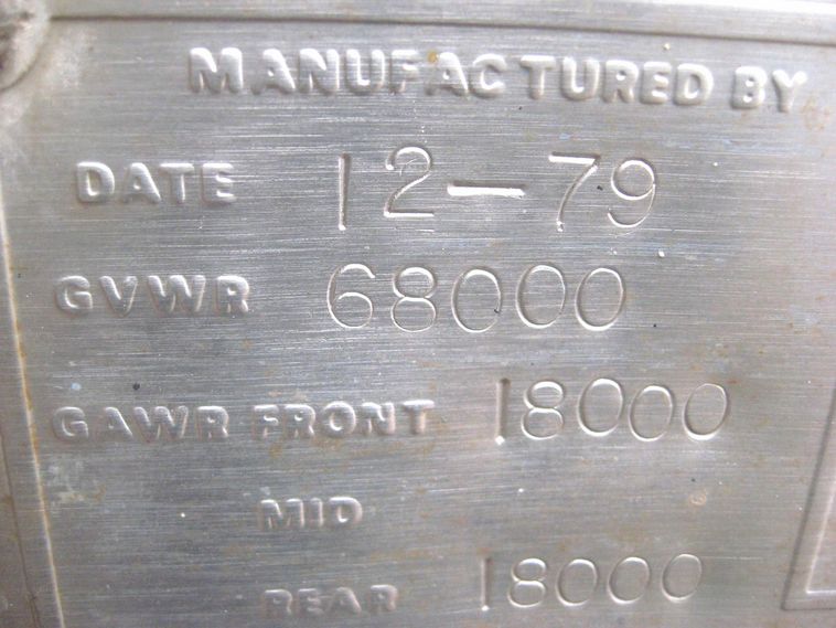 image for item 3779 1980 Guthrie 42' grain trailer