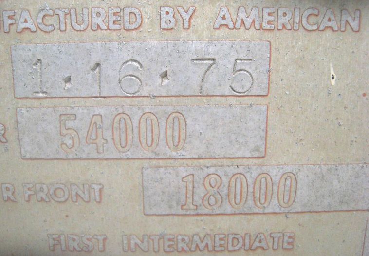 image for item 3780 1975 American Trailers Inc. aluminum cattle pot trailer