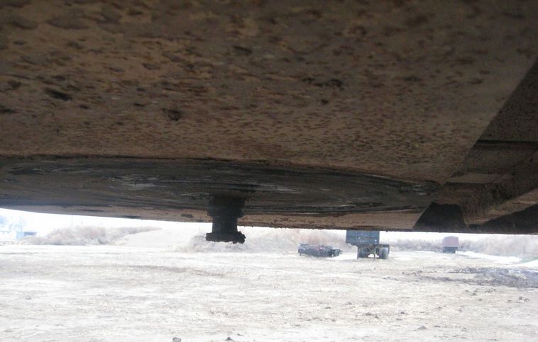 image for item 3783 1984 Polar American aluminum cattle pot trailer