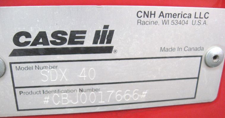 image for item 3788 2008 Case IH SDX40 air seed no-till drill