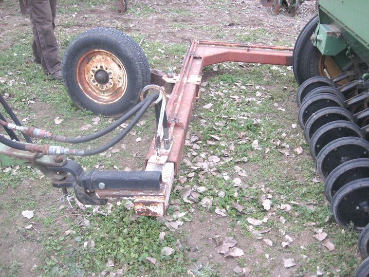 image for item 3801 (2) John Deere DF2080 double disc drills with Cullison tandem drill hitch