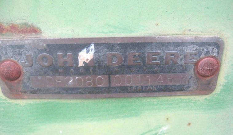 image for item 3801 (2) John Deere DF2080 double disc drills with Cullison tandem drill hitch