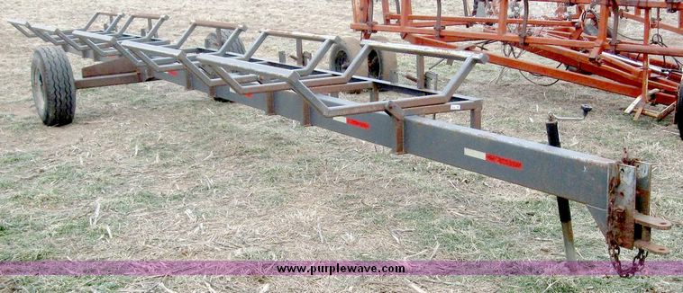 image for item 6812 Self unloading bale trailer