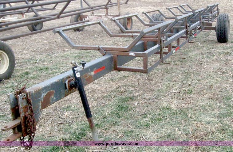 image for item 6812 Self unloading bale trailer