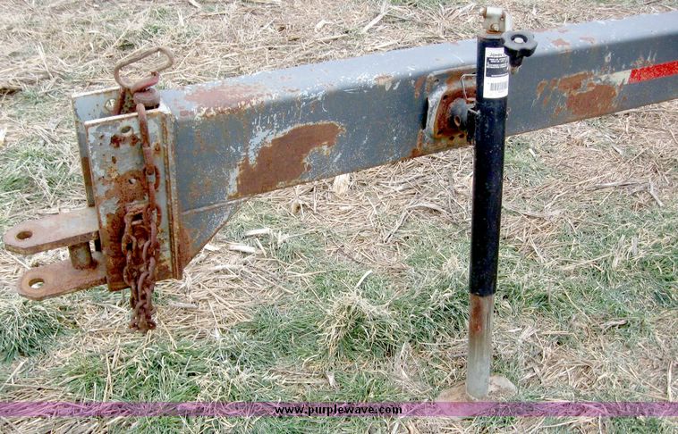 image for item 6812 Self unloading bale trailer