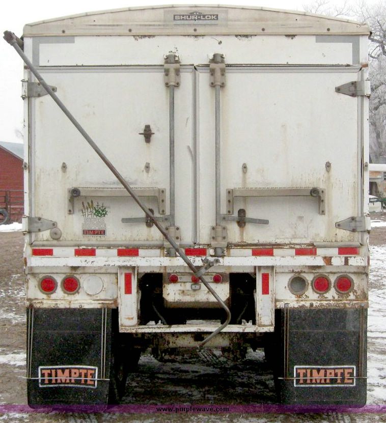 image for item 6821 1984 Timpte 42' double hopper grain trailer