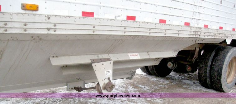 image for item 6821 1984 Timpte 42' double hopper grain trailer