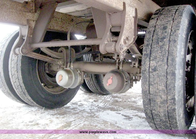 image for item 6821 1984 Timpte 42' double hopper grain trailer