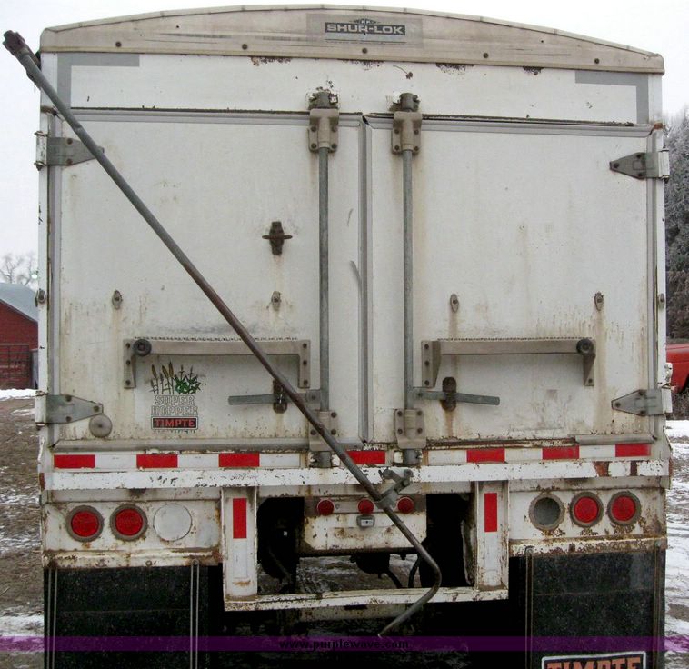 image for item 6821 1984 Timpte 42' double hopper grain trailer