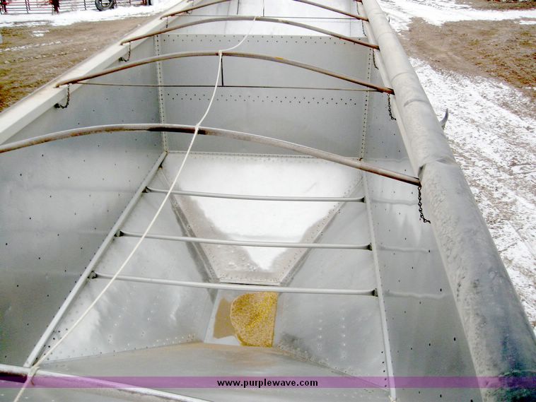 image for item 6821 1984 Timpte 42' double hopper grain trailer