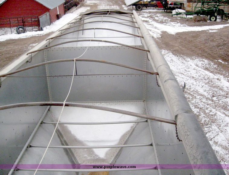 image for item 6821 1984 Timpte 42' double hopper grain trailer