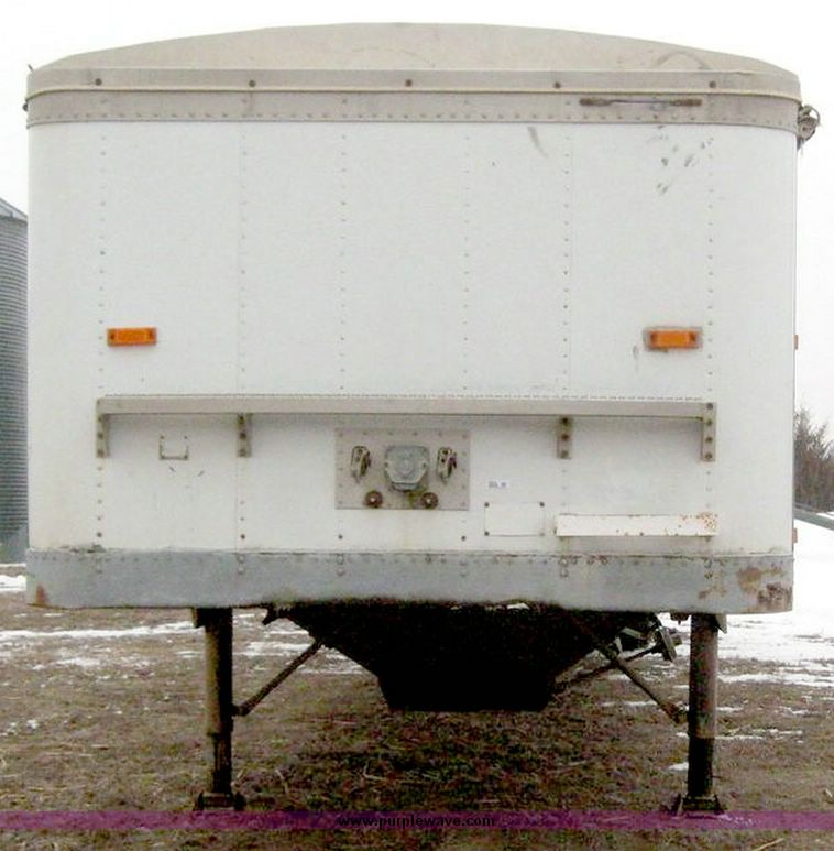 image for item 6822 1984 Timpte 42' double hopper grain trailer