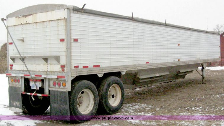 image for item 6822 1984 Timpte 42' double hopper grain trailer